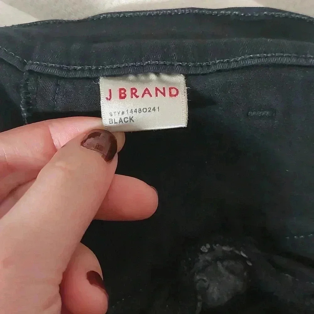 J Brand black cargo skinny jeans size 27 - Picture 9 of 12